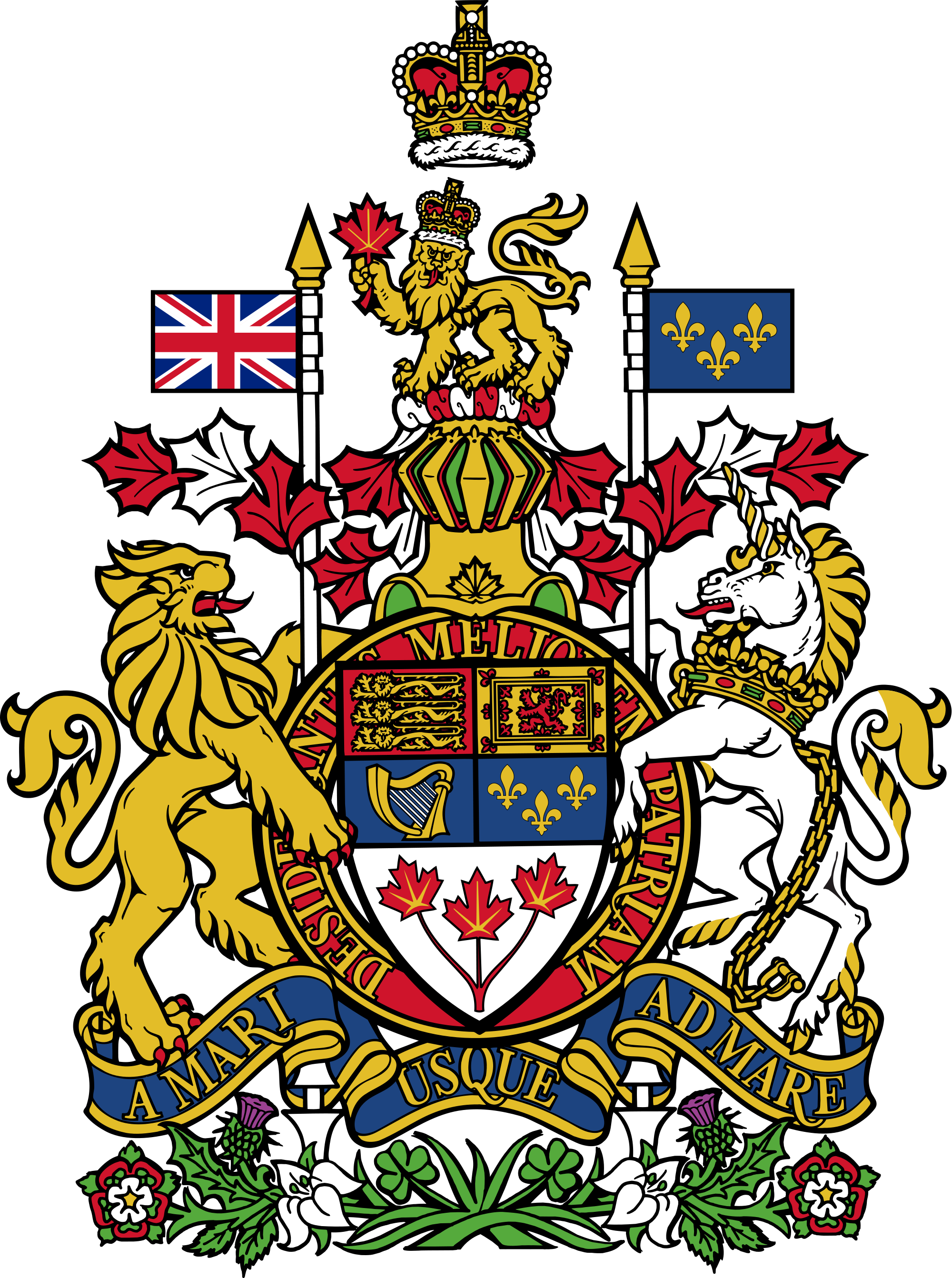 Canadian coat of arms